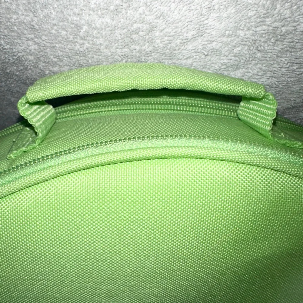 NWOT LeapFrog Tag Junior Storage Case Carrying Green Zip Bag Leap Frog Jr